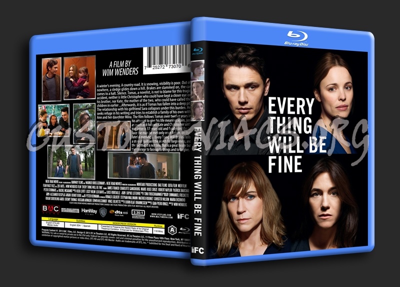 Every Thing Will Be Fine blu-ray cover