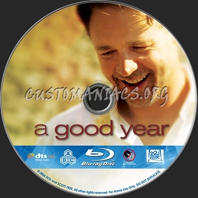 A Good Year blu-ray label