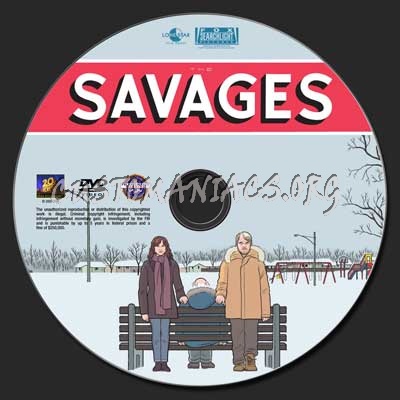 Savages dvd label