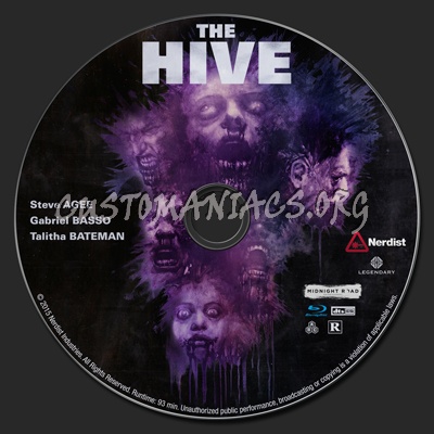 The Hive blu-ray label