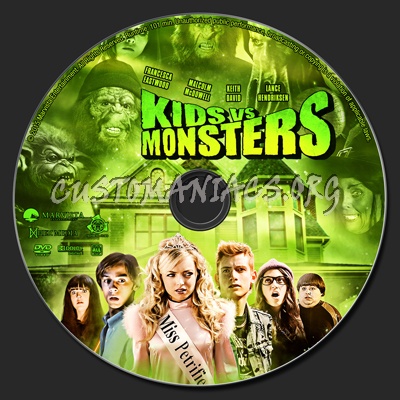 Kids vs Monsters dvd label