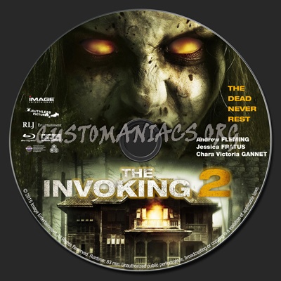 The Invoking 2 blu-ray label