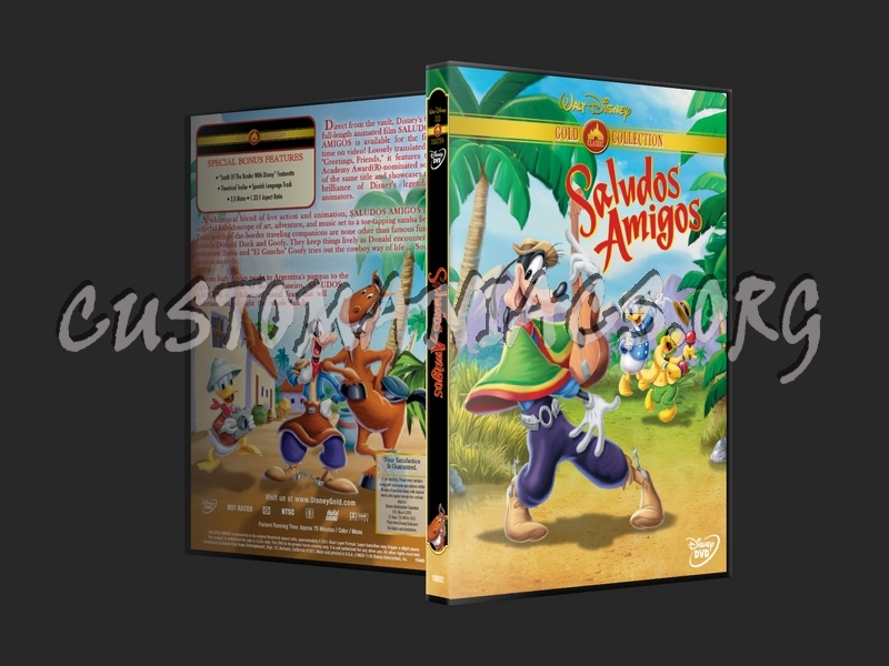 Saludos Amigos (1943) dvd cover