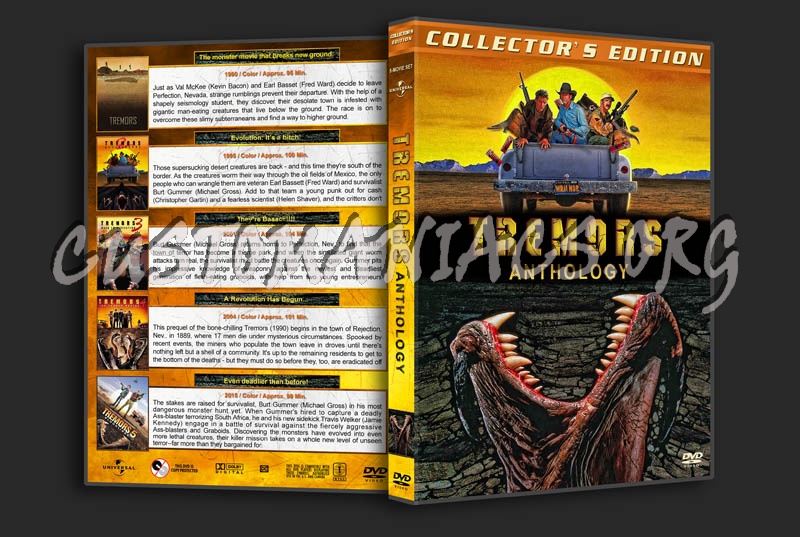 Tremors Anthology dvd cover