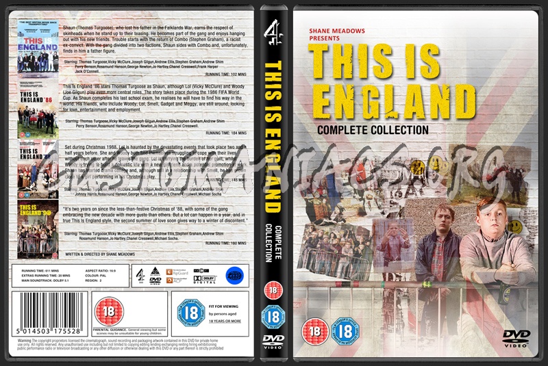 This Is England: Complete Collection dvd cover