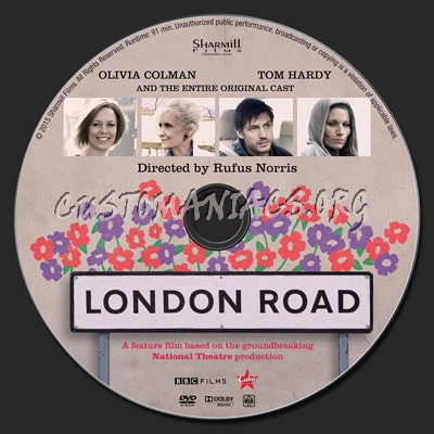 London Road dvd label