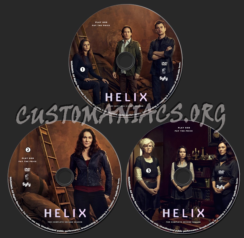 Helix - Season 2 dvd label