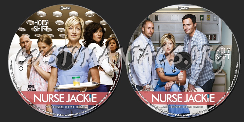 Nurse Jackie - Season 2 dvd label