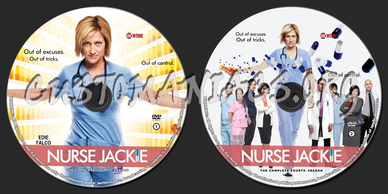 Nurse Jackie - Season 4 dvd label