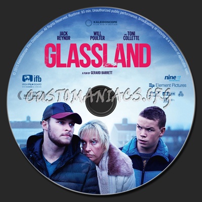 Glassland blu-ray label