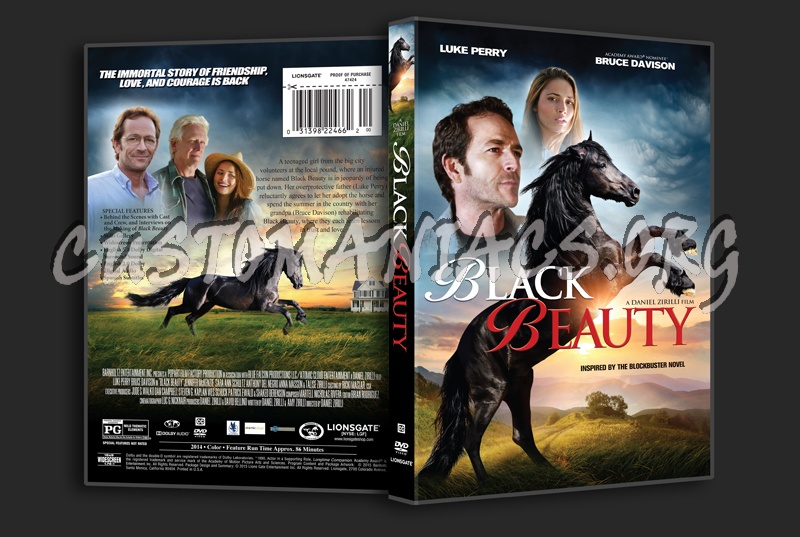 Black Beauty 2015 dvd cover DVD Covers Labels by