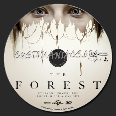 The Forest (2016) dvd label