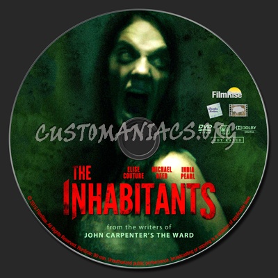 The Inhabitants dvd label