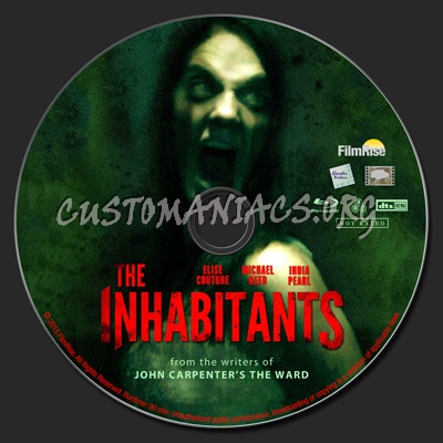 The Inhabitants blu-ray label