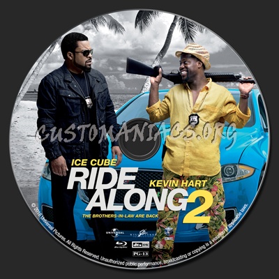 Ride Along 2 blu-ray label