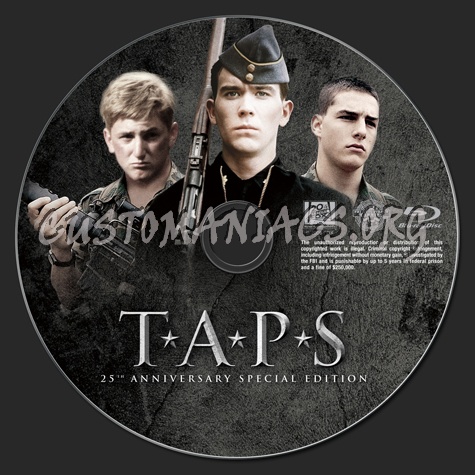 Taps blu-ray label