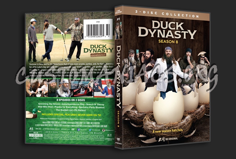 Duck Dynasty Season 8 dvd cover