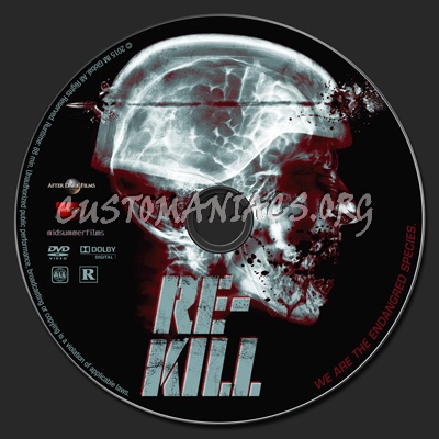 Re-Kill dvd label