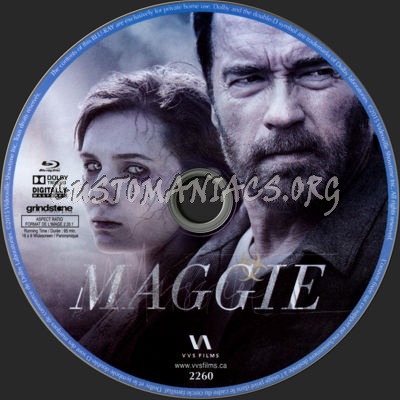 Maggie blu-ray label