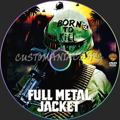 Full Metal Jacket dvd label