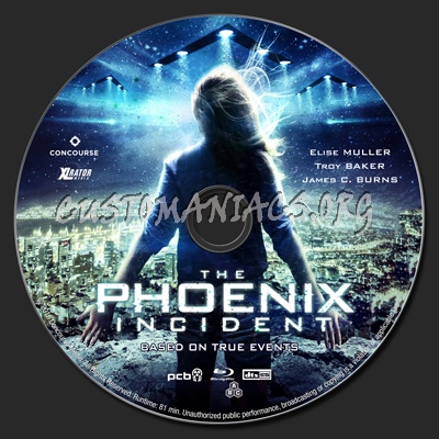 The Phoenix Incident blu-ray label