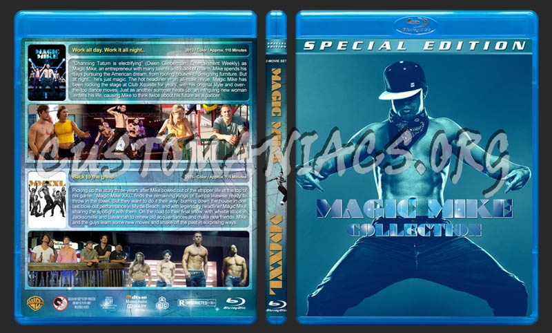 Magic Mike Collection blu-ray cover