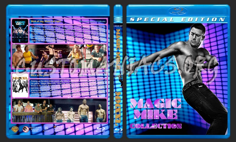 Magic Mike Collection blu-ray cover