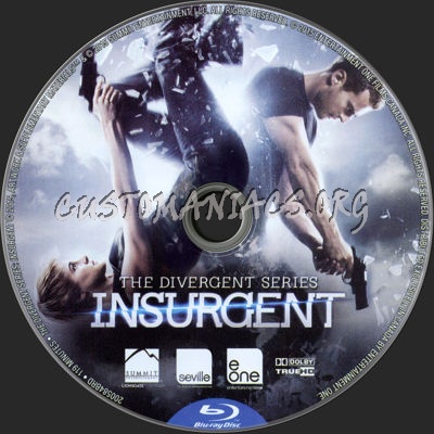 Insurgent blu-ray label