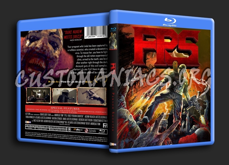 FPS: First Person Shooter blu-ray cover