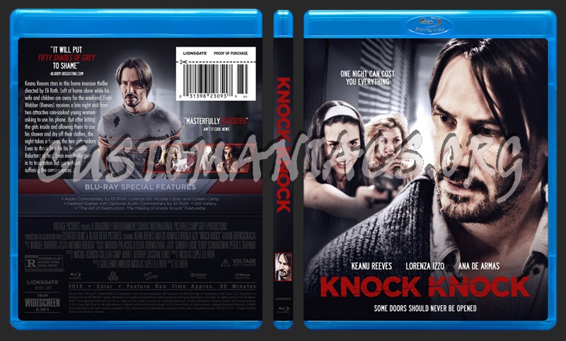 Knock Knock blu-ray cover