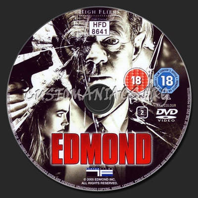 Edmond dvd label