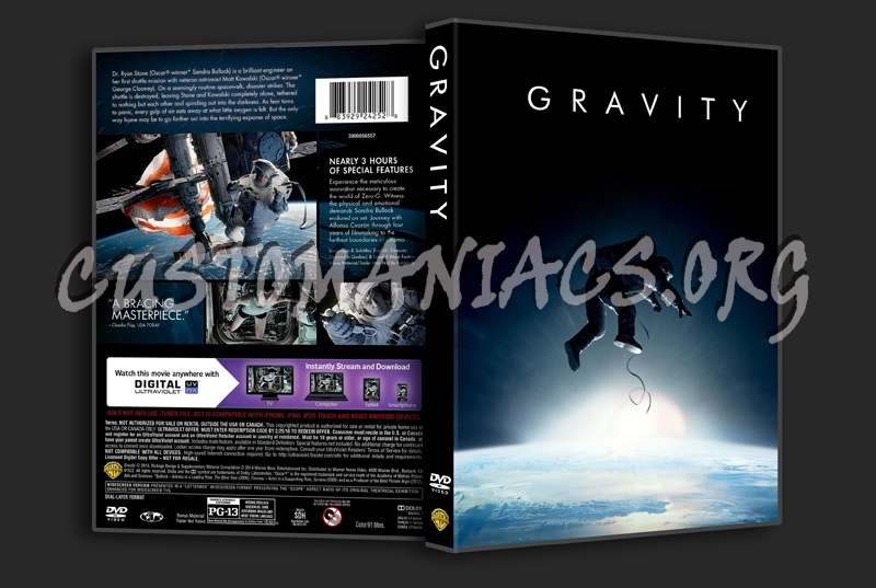 Gravity dvd cover