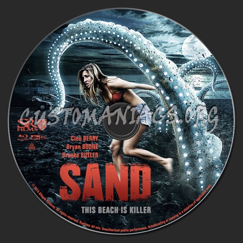 The Sand blu-ray label