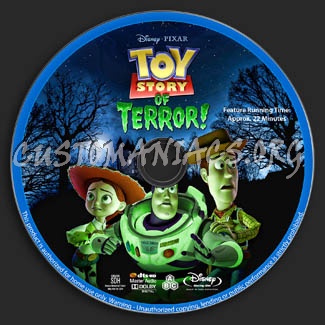 Toy Story of Terror blu-ray label - DVD Covers & Labels by Customaniacs ...