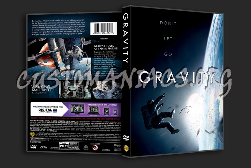 Gravity dvd cover