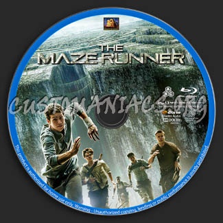 The Maze Runner blu-ray label