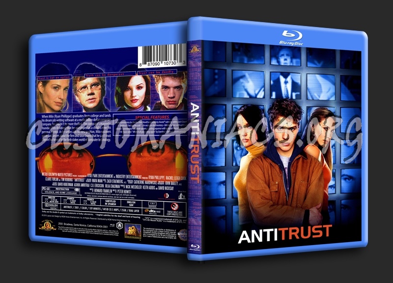 Antitrust blu-ray cover