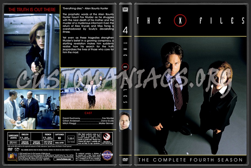 The X-Files Seasons 1-9 dvd cover