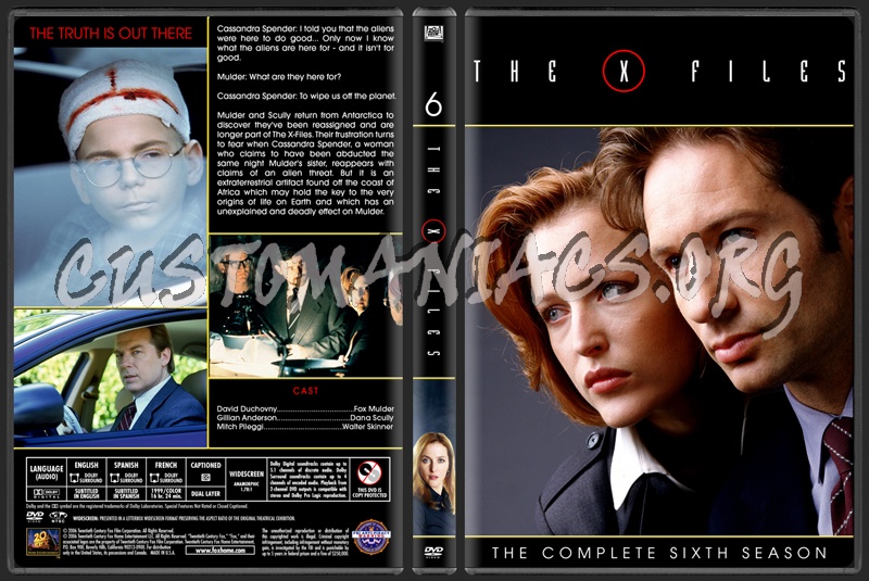 The X-Files Seasons 1-9 dvd cover