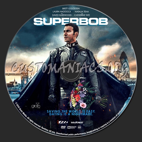 SuperBob dvd label