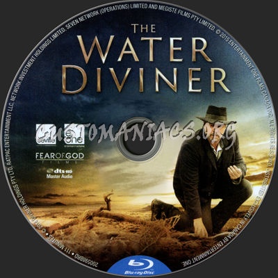 The Water Diviner blu-ray label