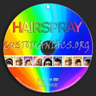 Hairspray dvd label