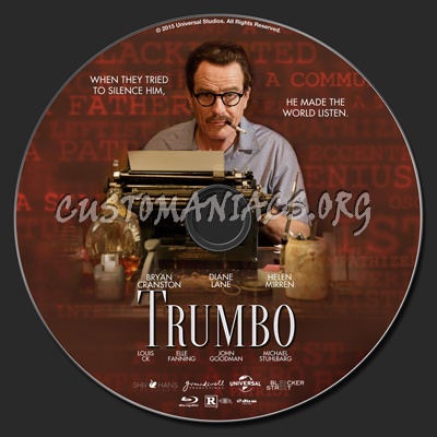 Trumbo (2015) blu-ray label