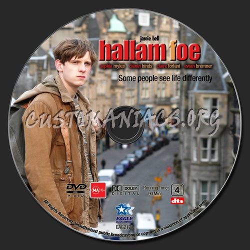 Hallam Foe dvd label