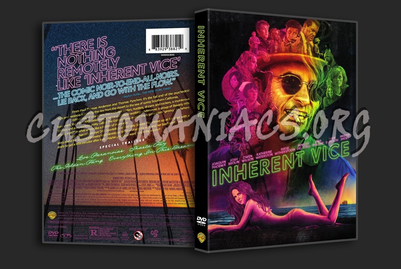 Inherent Vice dvd cover