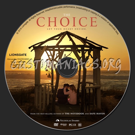 The Choice dvd label