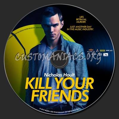 Kill Your Friends blu-ray label