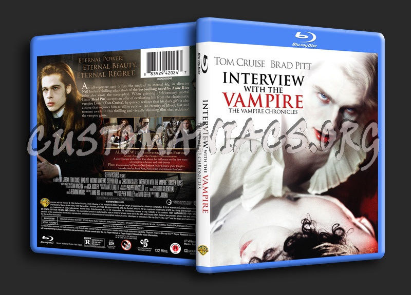 Interview With the Vampire blu-ray cover