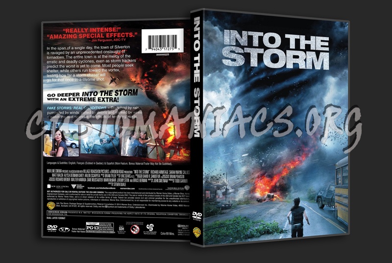 Into the Storm dvd cover