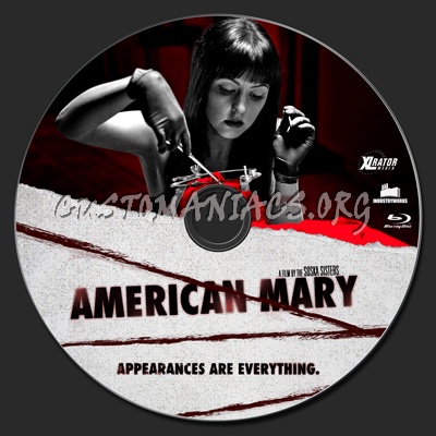 American Mary blu-ray label